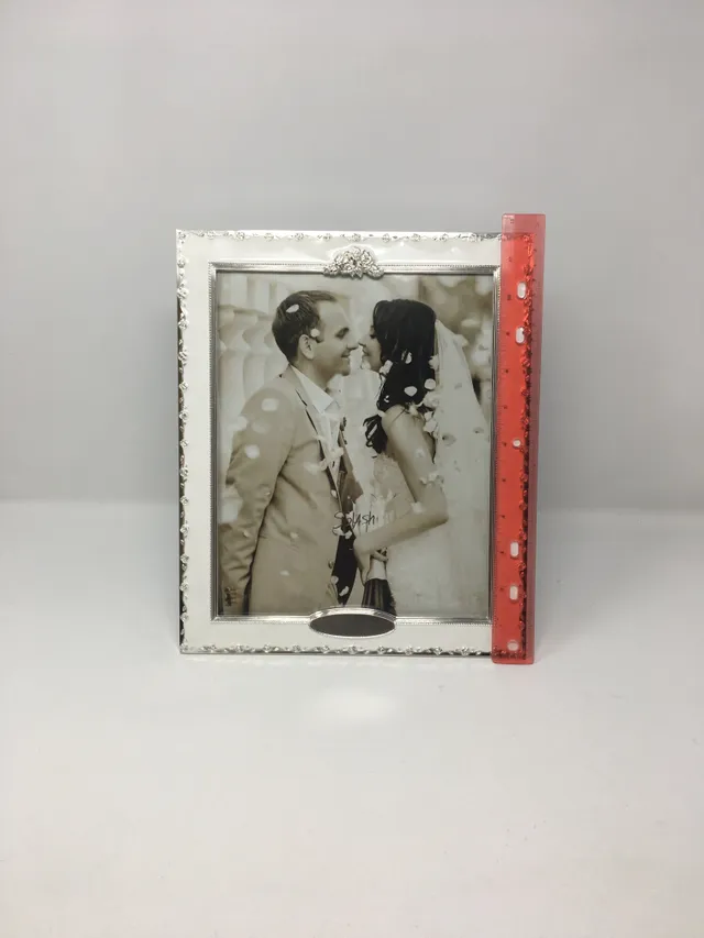 Picture Frame Silver With White Epoxy 4 Picture Frame Silver With White Epoxy - Image 2