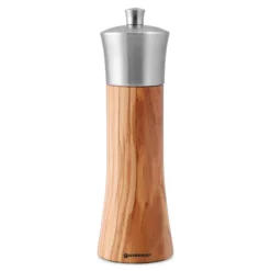 Torre 20cm Olive Wood Salt Mill