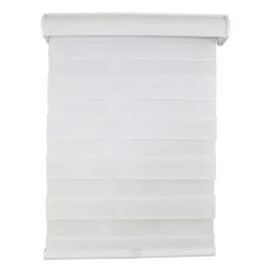 Cordless Zebra-Print Sheer Weave Privacy Roller Shade/32" X 72"