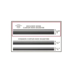 Exclusive Home Topper 1" Curtain Rod And Coordinating Finial Set -Dainolitly Shop https3A2F2Fimage.s5a.com2Fis2Fimage2FTheBay2F0642472100378 alt13Fwid3D120026hei3D120026qlt3D9026resMode3Dsharp226op usm3D0.92C1.02C82C0 640x