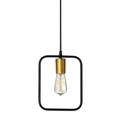 Dainolite Geometric One-Light Pendant Light