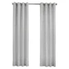 Amayra Light-Filtering Jacquard Grommet Curtain Panel