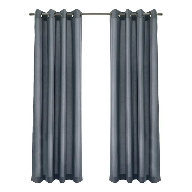 Elmira Blackout Textured Grommet Curtain Panel