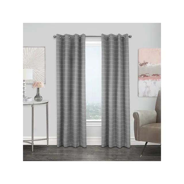 Marzo Blackout Textured Grommet Curtain Panel 5 Marzo Blackout Textured Grommet Curtain Panel - Image 3
