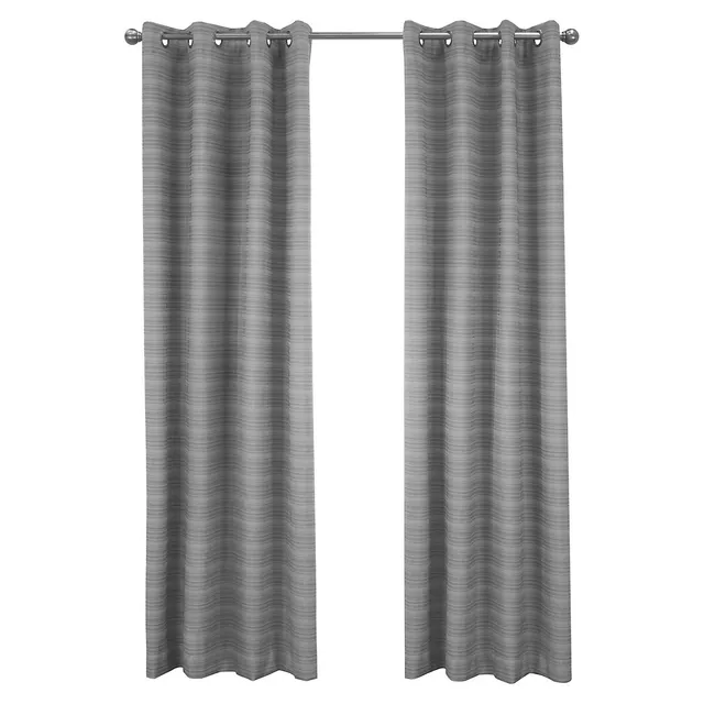 Marzo Blackout Textured Grommet Curtain Panel 3 Marzo Blackout Textured Grommet Curtain Panel