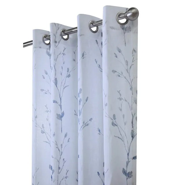 Pincus Semi-Sheer Grommet Curtain Panel 5 Pincus Semi-Sheer Grommet Curtain Panel - Image 3