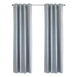 Shelly Blackout Textured Grommet Curtain Panel