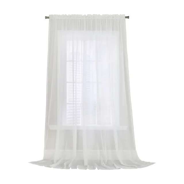 Victor Sheer Smooth Grommet Curtain Panel 3 Victor Sheer Smooth Grommet Curtain Panel