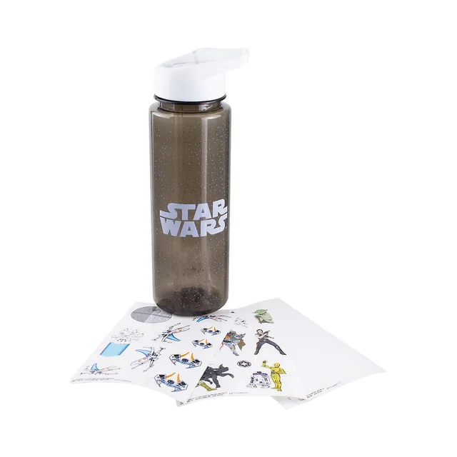 Paladone Star Wars The Mandalorian Water Bottle With Stickers 5 Paladone Star Wars The Mandalorian Water Bottle With Stickers - Image 3