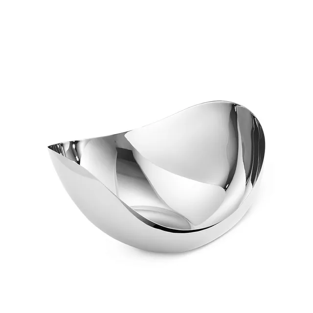 Georg Jensen Bloom Large Tall Mirror Bowl 4 Georg Jensen Bloom Large Tall Mirror Bowl - Image 2