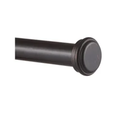 Topper Curtain Rod With Finials