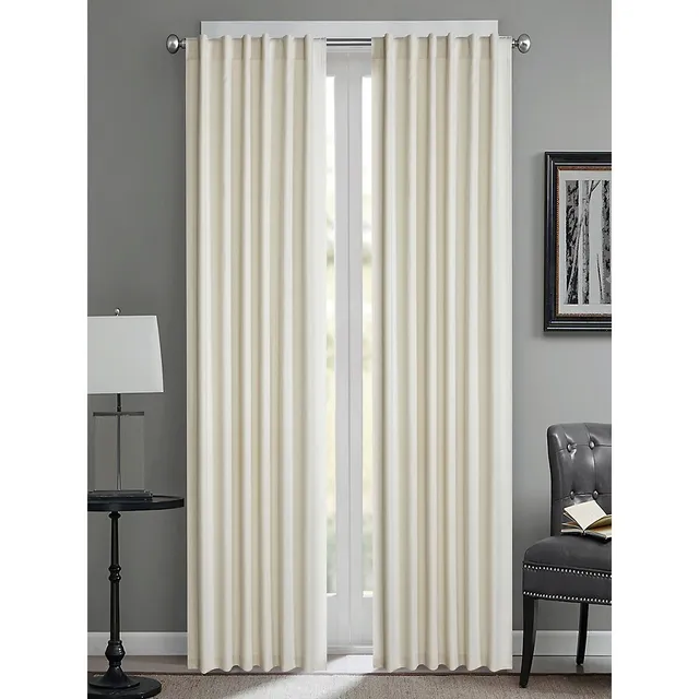 Princeton 2-Piece Rod-Pocket Curtain Panel Set- 96-Inch 7 Princeton 2-Piece Rod-Pocket Curtain Panel Set- 96-Inch - Image 5