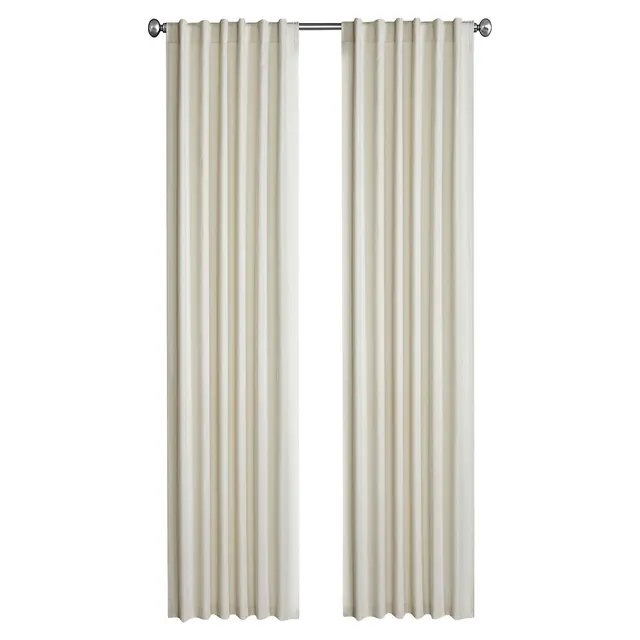 Princeton 2-Piece Rod-Pocket Curtain Panel Set- 96-Inch 3 Princeton 2-Piece Rod-Pocket Curtain Panel Set- 96-Inch