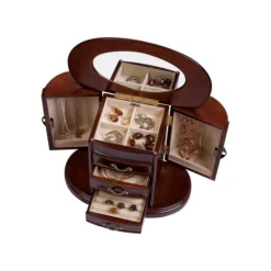 Heloise Wooden Jewellery Box