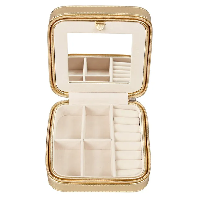 Luna Vegan Leather Travel Jewellery Case 4 Luna Vegan Leather Travel Jewellery Case - Image 2