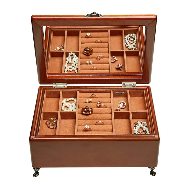 Kinsley Wooden Jewellery Box 4 Kinsley Wooden Jewellery Box - Image 2