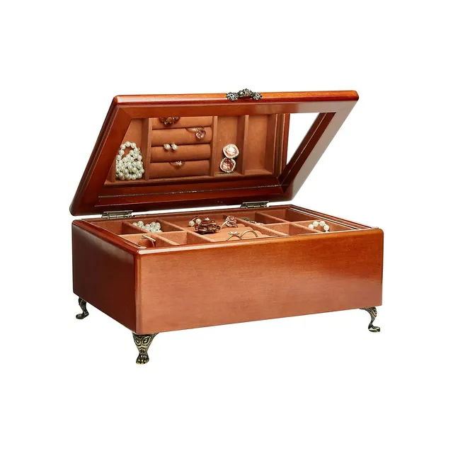 Kinsley Wooden Jewellery Box 6 Kinsley Wooden Jewellery Box - Image 4