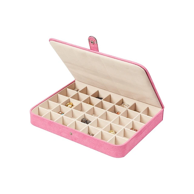 Cameron Plush Fabric Jewellery Box 7 Cameron Plush Fabric Jewellery Box - Image 5