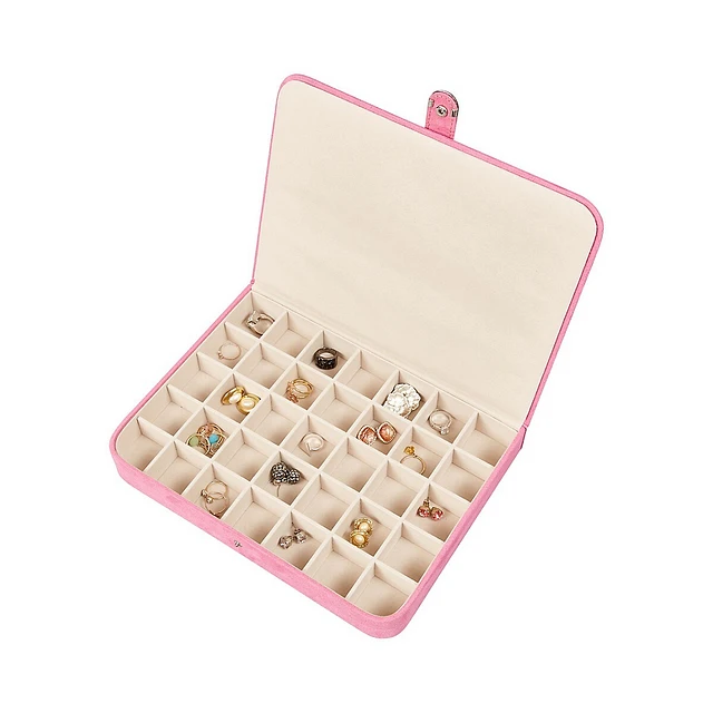 Cameron Plush Fabric Jewellery Box 8 Cameron Plush Fabric Jewellery Box - Image 6