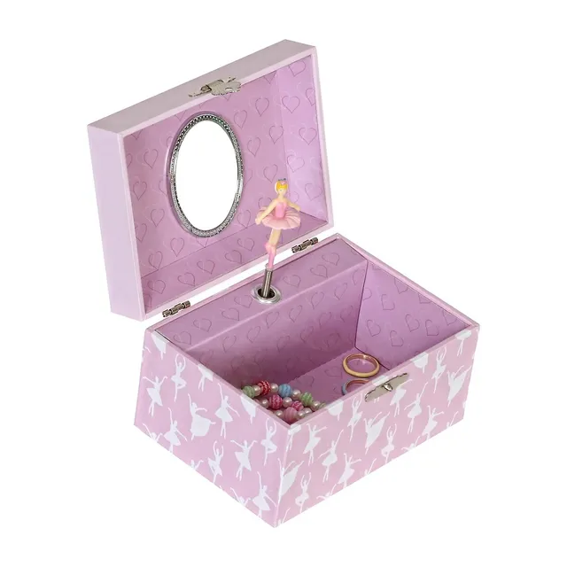 Girl's Lilia Musical Ballerina Jewellery Box 4 Girl's Lilia Musical Ballerina Jewellery Box - Image 2