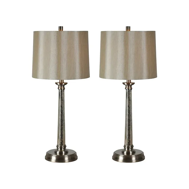Two-Piece Brooks Table Lamps Set 3 Two-Piece Brooks Table Lamps Set