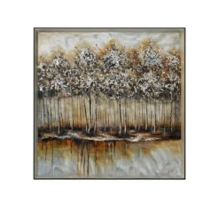 Metallic Forest Wall Art