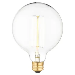 3-Pack Squirrel Cage 40W Clear Light Bulbs