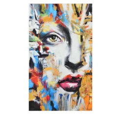 Modern Glamour Ara Canvas Painting