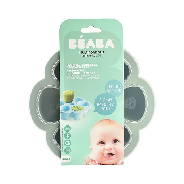 Beaba Multiportions 5oz Silicone Tray & Cover 5 Beaba Multiportions 5oz Silicone Tray & Cover - Image 3