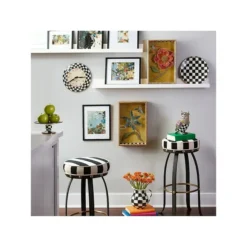 Courtly Check Enamel Wall Clock -Dainolitly Shop https3A2F2Fimage.s5a.com2Fis2Fimage2FTheBay2F846823024096 alt33Fwid3D120026hei3D120026qlt3D9026resMode3Dsharp226op usm3D0.92C1.02C82C0 640x