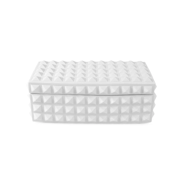 Jonathan Adler Charade Square Studded Porcelain Box 3 Jonathan Adler Charade Square Studded Porcelain Box