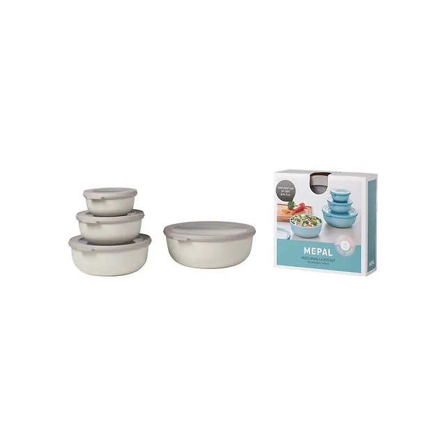 Mepal Cirqula 4-Round Bowl Set 4 Mepal Cirqula 4-Round Bowl Set - Image 2