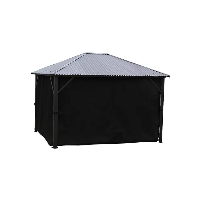4-Panel Safezone Side Curtains For 12-Foot X 16-Foot Gazebo 3 4-Panel Safezone Side Curtains For 12-Foot X 16-Foot Gazebo