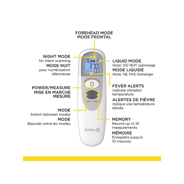 Safety 1st Simple Scan Forehead Thermometer 5 Safety 1st Simple Scan Forehead Thermometer - Image 3