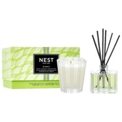 NEST New York Bamboo Petite Candle & Diffuser Set